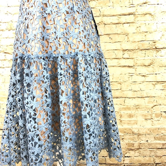 SOLD Dress the Population Lily Crochet Dress - Picture 5 of 7